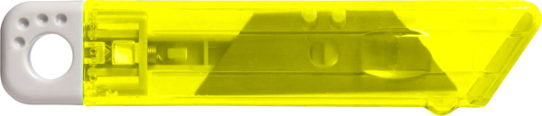 Cutter en plastique translucide Griffin - Yellow