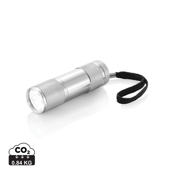 Quattro aluminium torch - Silver