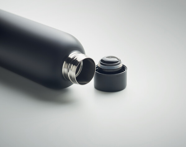 Double wall bottle 500 ml Athena - Black