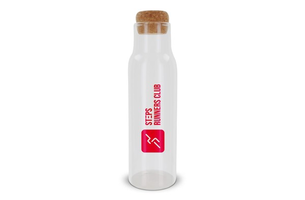 Karaffel med kork prop 1L