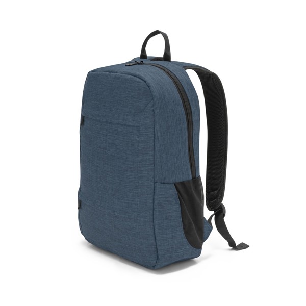 BUSINESS. Mochila para computador portátil em 300D 100% rPET - Azul