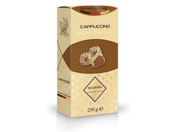 Belmaria - Belgické lanýže z mliečnej čokolády cappuccino