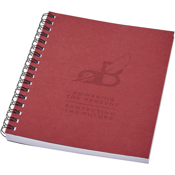 Carnet de notes à spirales Desk-Mate ® A6 coloré - Rouge