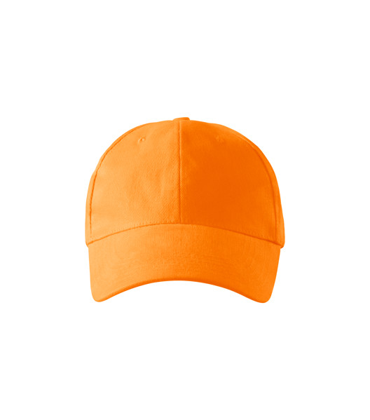Čepice Unisex Malfini® 6P - Tangerine Orange / nastavitelná