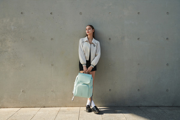 Batoh Soft Daypack - Mäta / Sivá