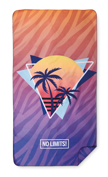 Full colour quick dry Sports & Travel towel - 80x150cm / Full colour paper sleeve