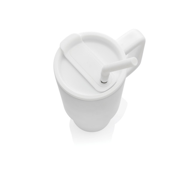Kozarec Xd Collection 900 ml, reciklirano jeklo - Bela