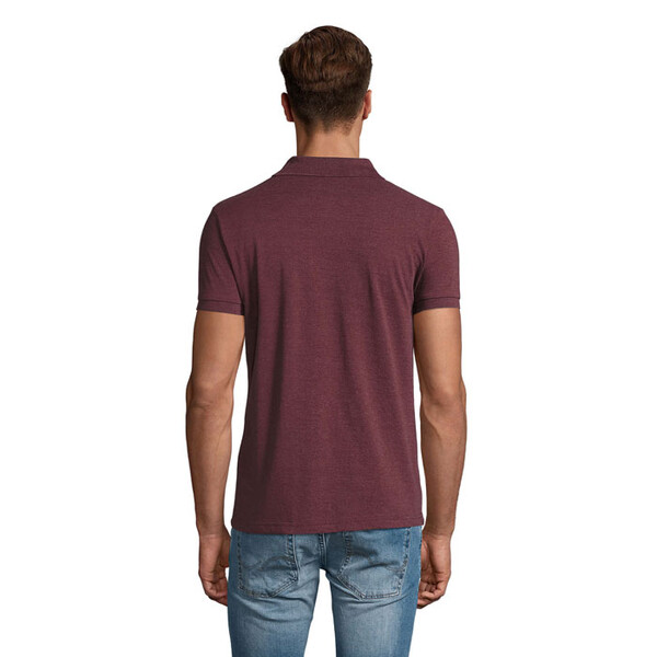 PERFECT MEN Polo homen 180g - Bordô 2 Tons3XL