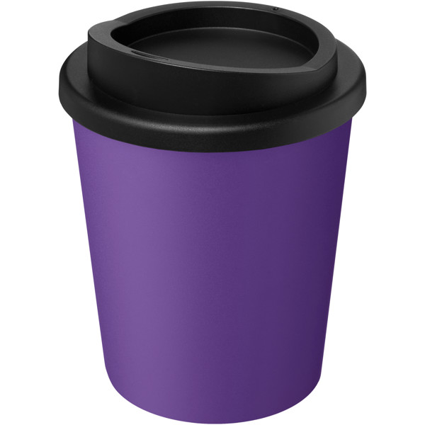 Bicchiere termico Americano® Espresso  da 250 ml in materiale riciclato - Viola / Nero