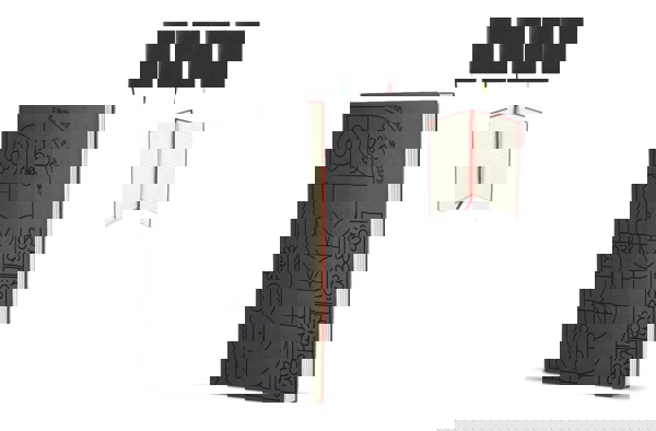 Notebook Yuzu Soft Cover Thermo A5 - Black / Black