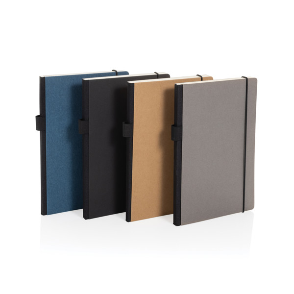 Taccuino A5 deluxe con copertina rigida - Blu