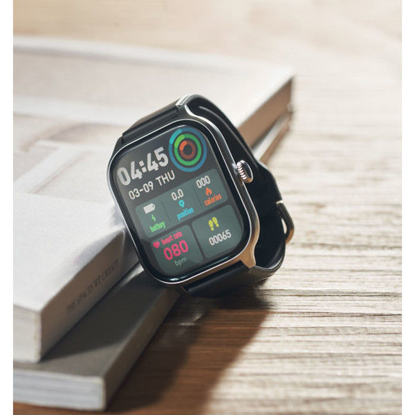 Irto smart watch, 2.01 inch display, 180 mAh - Silver