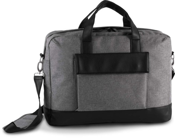 Business Laptop Bag - Graphite Grey Heather