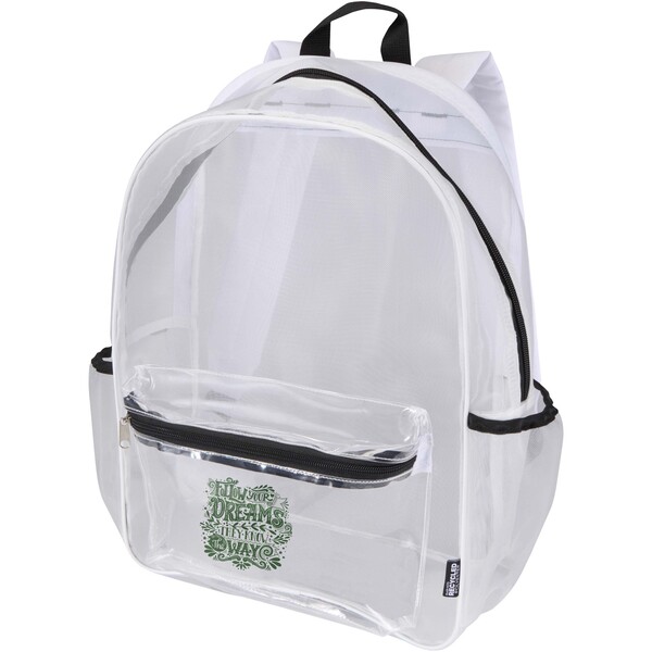 Mesh GRS gerecyclede rugzak 18 l - Wit