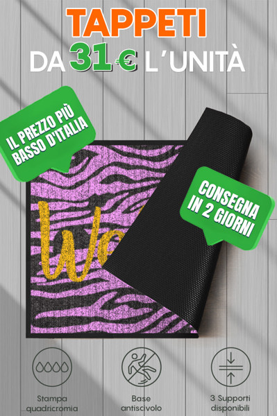 Tappeto personalizzato