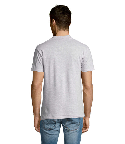 SUMMER II MEN polo 170g - Popiół / M