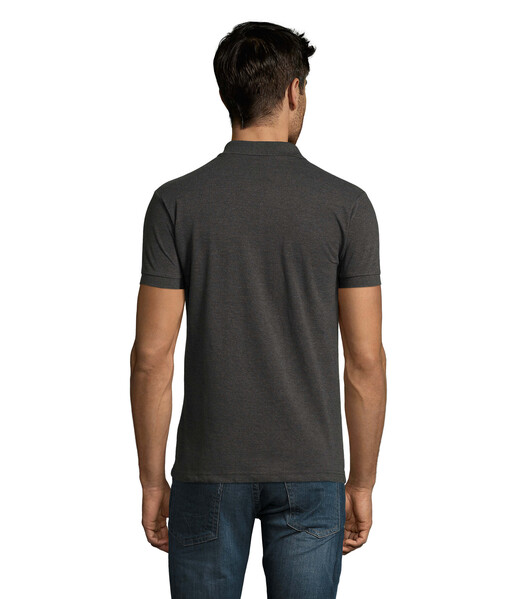PERFECT MEN Polo homen 180g - Antracite MatizadoM
