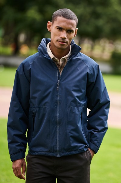 Hudson Men - Fleece-Lined Jacket - Black / L