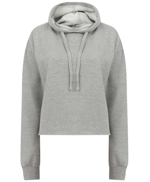 WOMEN'S CROPPED SLOUNGE HOODY