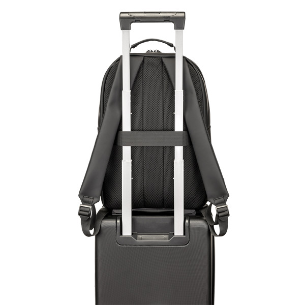 Laptop Backpack (15) In Soft Water-Resistant Pu.