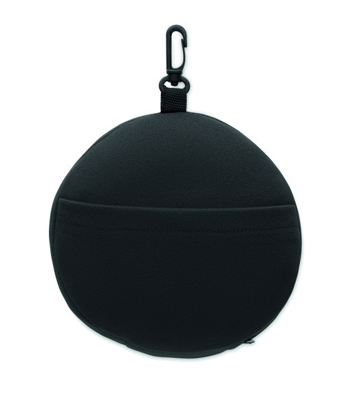 Utazópárna és alvómaszk szett Soft Nuit - Fekete