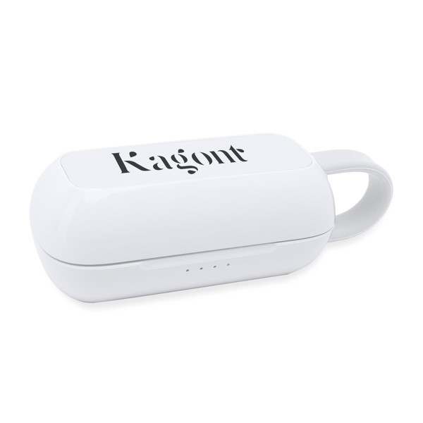 Personalised wireless earbuds Bluetooth 5.0 with charging case