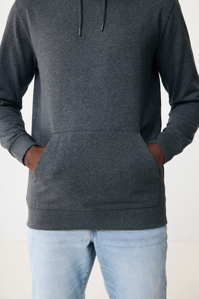 Iqoniq Torres recycled cotton hoodie undyed - Heather Anthracite / L