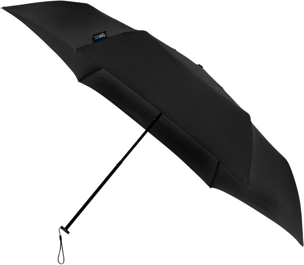 MINIMAX - Parapluie pliant de voyage ultra lger - Manuel - Impermable au vent -  90 cm - Noir