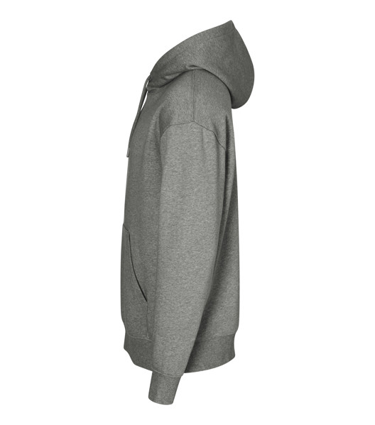Mikina Unisex Malfini® Cloud (Gots) - Tmavě Šedý Melír / M