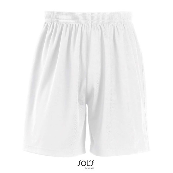 Sol's San Siro 2 - Adults' Basic Shorts - White / S