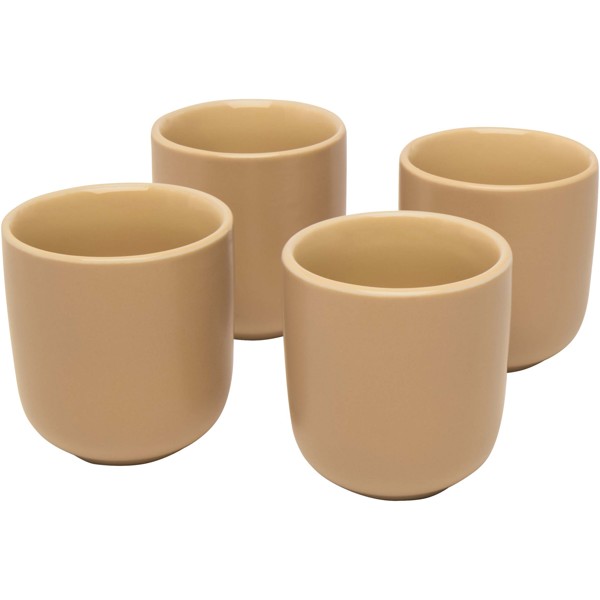 4-dielna šálka na espresso s objemom 90 ml - Ovsená kaša