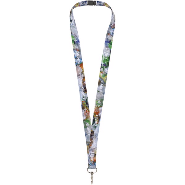 Addie recycled PET lanyard