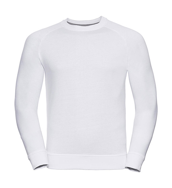 Men's Hd Raglan Sweat - White / 3XL