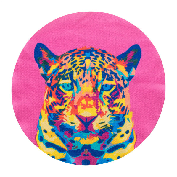 Essuie-lunettes CreaClean RPET, rond - Blanc