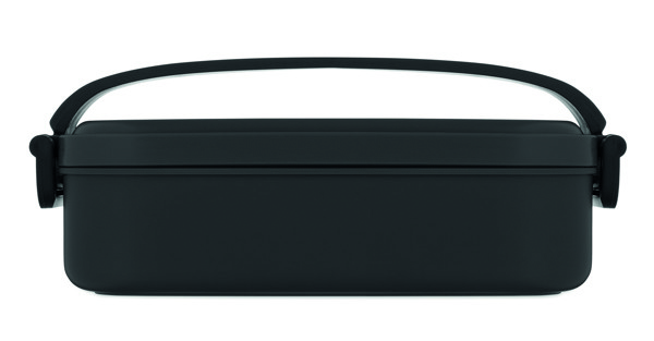 PP lunch box 800ml Sarnie - Black