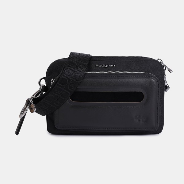AMERICANO | Borsetă + RFID - Hedgren - Black