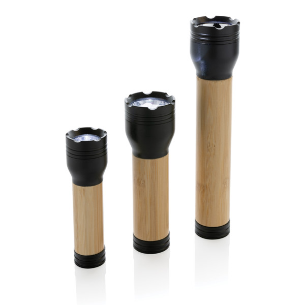 Lucid 1W RCS certified recycled plastic & bamboo torch