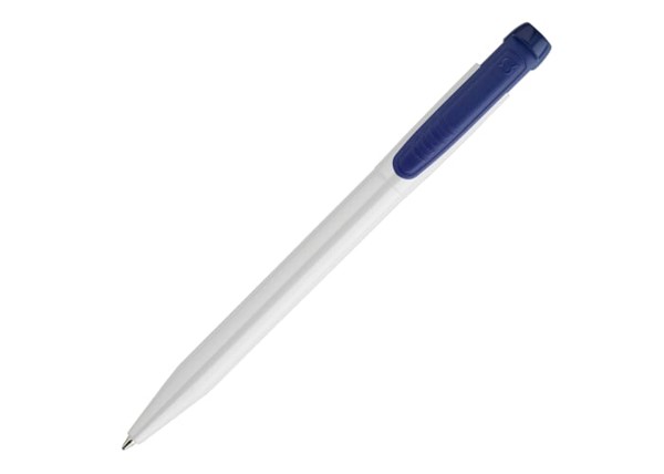 Ball pen Pier hardcolour - White / Dark blue
