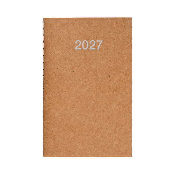 Agenda Tascabile Settimanale 2027 Con Copertina Flessibile In Cartoncino