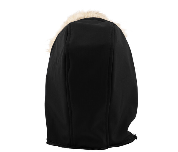 Capuche Softshell fourrure - BLACK FUR