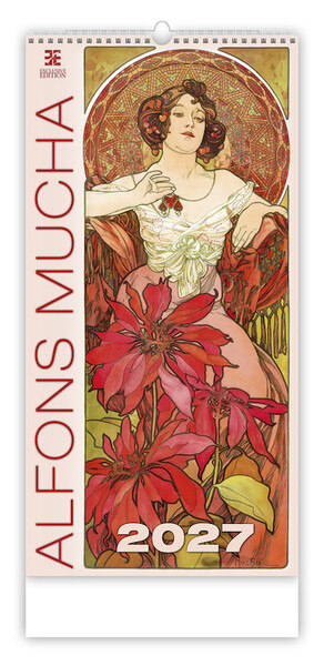 Nástěnný kalendář Alfons Mucha 2027