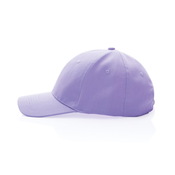 6 dílná kšiltovka Impact z 280g recyklované bavlny AWARE™ - Lavender
