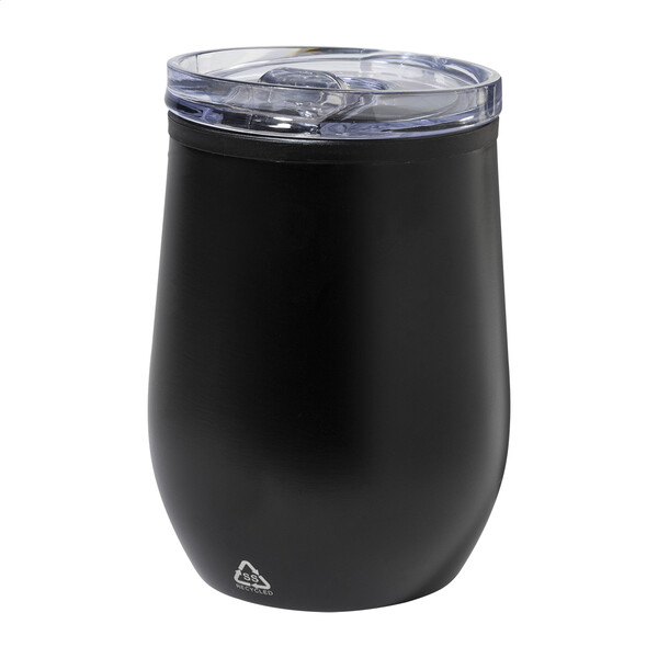 RSS termo hrnček Poppy - Black