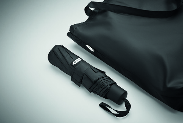 Set dežnikov Seattle RPET, premer 1000 mm - Črna