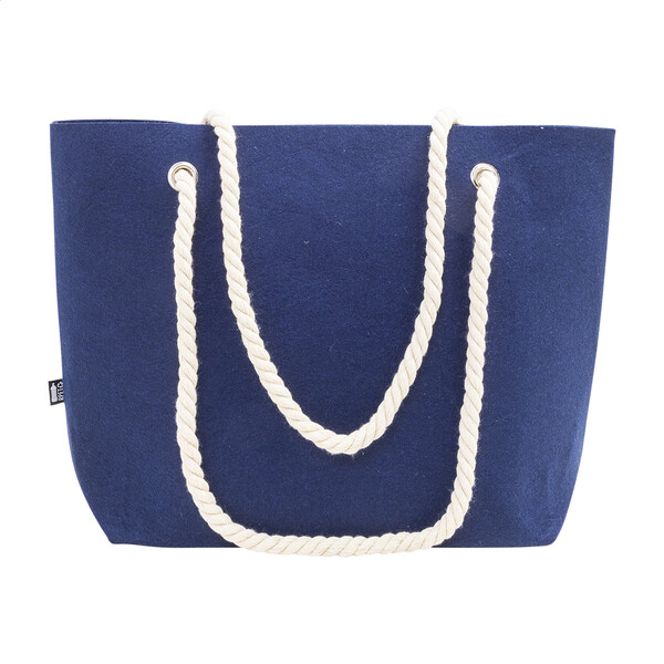 Sac De Plage En Rpet Refelt Beach - Bleu Foncé
