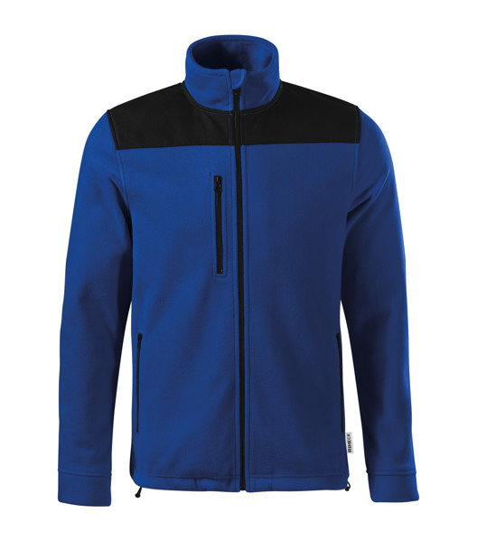 Fleece Unisex Rimeck® Effect - Kráľovská Modrá 05 (Brand Label) / L