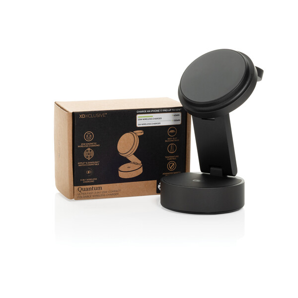 Quantum RCS 25W ultra-fast wireless 3-in-1 charger