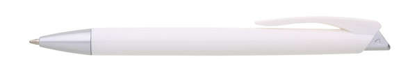 Riore Plastic Ballpoint Pen - White