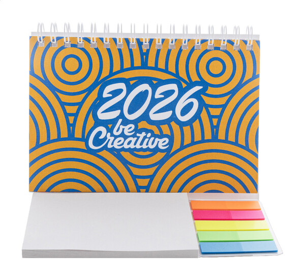 Calendrier de bureau personnalisable CreaDate Combo