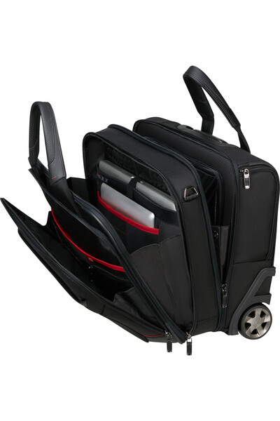 Samsonite - Pro-Dlx 6 Rolling Tote 15.6"